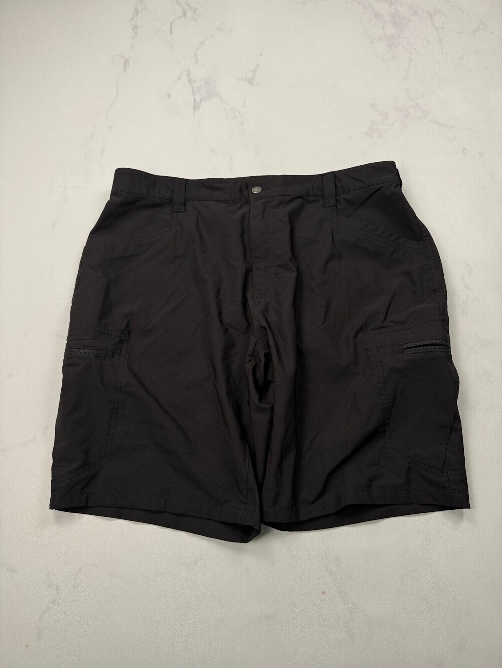 CQR Bermuda Shorts Black Contemporary Biker - Mens 40W